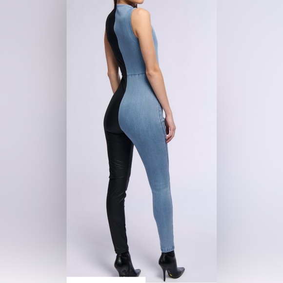 CONNIE STRETCHY TWO
TONE JUMPSUIT Size medium - Picture 2 of 9
